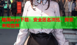 暗网app下载：安全匿名浏览，探索未知世界