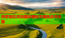探索暗区突围国际服的无限挑战与乐趣
