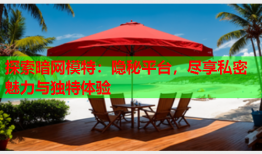 探索暗网模特：隐秘平台，尽享私密魅力与独特体验