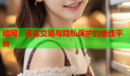 暗网：匿名交易与隐私保护的绝佳平台