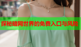 探秘暗网世界的免费入口与风险