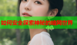 如何安全探索神秘的暗网世界