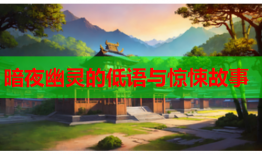 暗夜幽灵的低语与惊悚故事