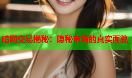 暗网交易揭秘：隐秘市场的真实面貌