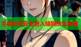 手机如何安全进入暗网的全攻略