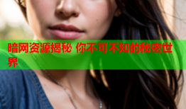 暗网资源揭秘 你不可不知的秘密世界