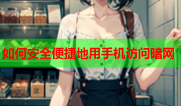 如何安全便捷地用手机访问暗网