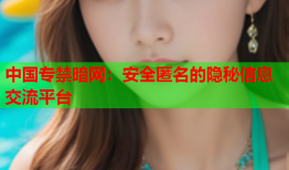 中国专禁暗网：安全匿名的隐秘信息交流平台