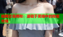 暗网交易揭秘：潜藏于黑暗中的秘密市场