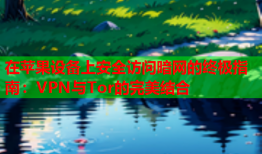 在苹果设备上安全访问暗网的终极指南：VPN与Tor的完美结合
