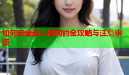 如何安全进入暗网的全攻略与注意事项