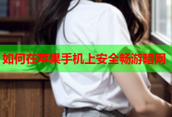 如何在苹果手机上安全畅游暗网
