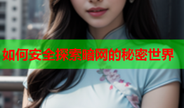 如何安全探索暗网的秘密世界