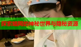 探索暗网的神秘世界与隐秘资源