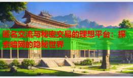 匿名交流与秘密交易的理想平台：探索暗网的隐秘世界