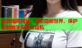 最新暗网网址：探索隐秘世界，保护您的数字安全与隐私