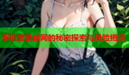 手机登录暗网的秘密探索与风险揭示