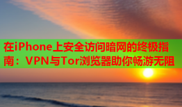 在iPhone上安全访问暗网的终极指南：VPN与Tor浏览器助你畅游无阻