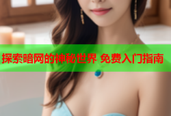 探索暗网的神秘世界 免费入门指南