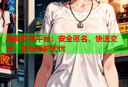 暗网交易平台：安全匿名，快速交易，隐私保护无忧