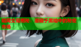 暗网交易揭秘：潜藏于黑暗中的秘密市场