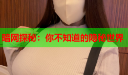 暗网探秘：你不知道的隐秘世界