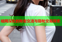 暗网深处的秘密交流与隐秘交易探索