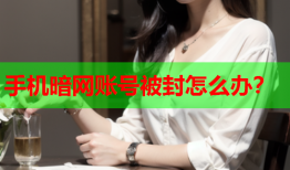 手机暗网账号被封怎么办？