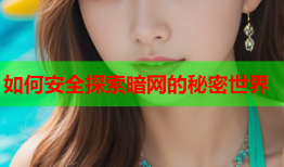如何安全探索暗网的秘密世界