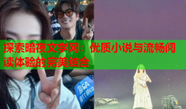 探索暗夜文学网：优质小说与流畅阅读体验的完美结合