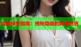 暗网探索指南：揭秘隐藏的网络世界