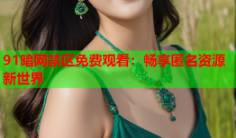 91暗网禁区免费观看：畅享匿名资源新世界