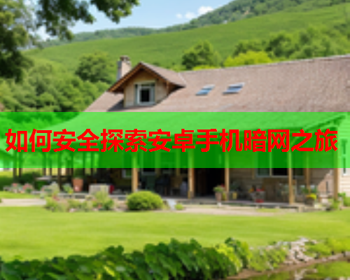 如何安全探索安卓手机暗网之旅