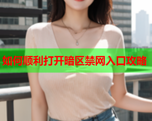 如何顺利打开暗区禁网入口攻略