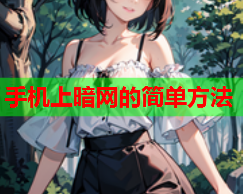手机上暗网的简单方法