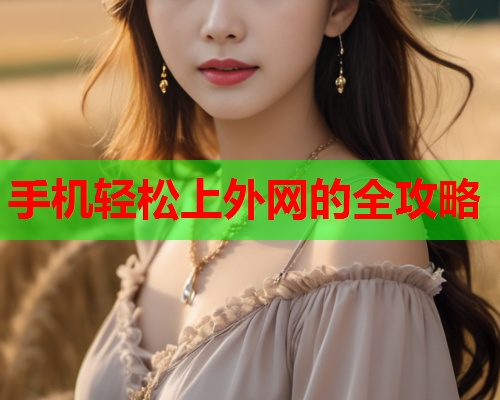 手机轻松上外网的全攻略