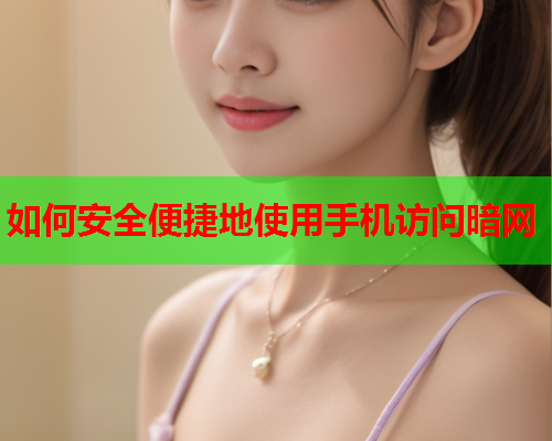 如何安全便捷地使用手机访问暗网