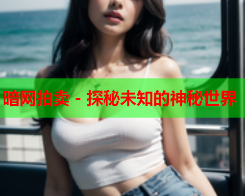 暗网拍卖 - 探秘未知的神秘世界