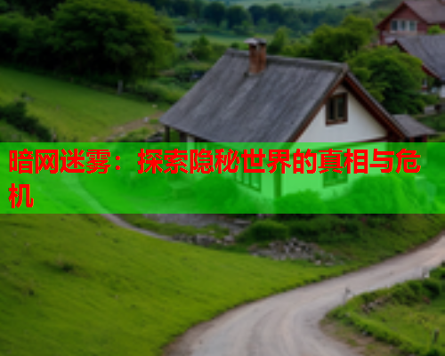 暗网迷雾：探索隐秘世界的真相与危机