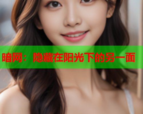 暗网：隐藏在阳光下的另一面