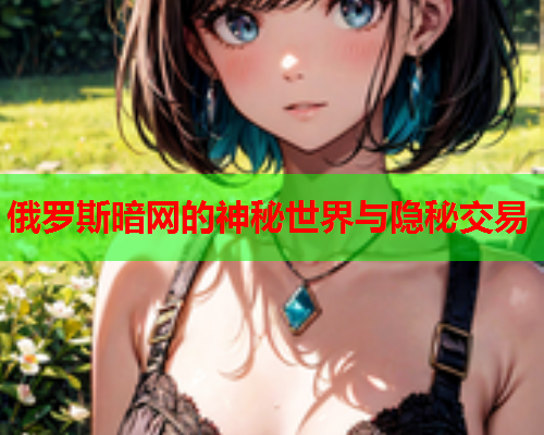 俄罗斯暗网的神秘世界与隐秘交易