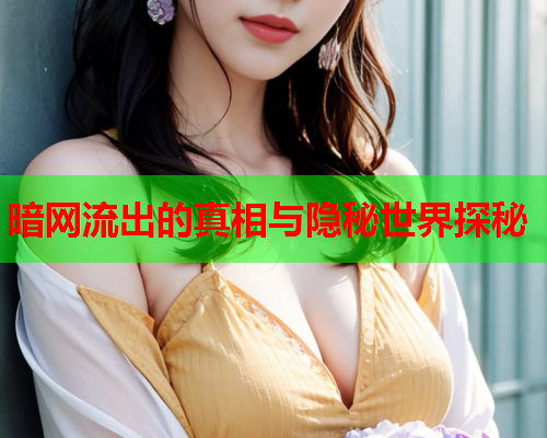 暗网流出的真相与隐秘世界探秘