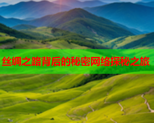 丝绸之路背后的秘密网络探秘之旅