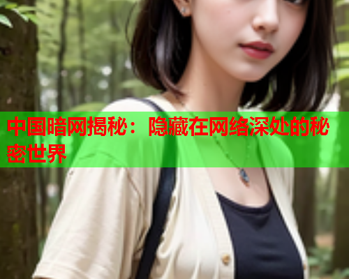 中国暗网揭秘：隐藏在网络深处的秘密世界