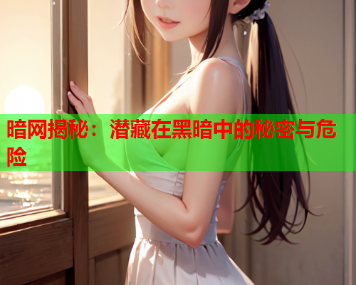 暗网揭秘：潜藏在黑暗中的秘密与危险