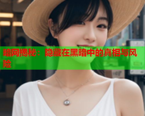 暗网揭秘：隐藏在黑暗中的真相与风险