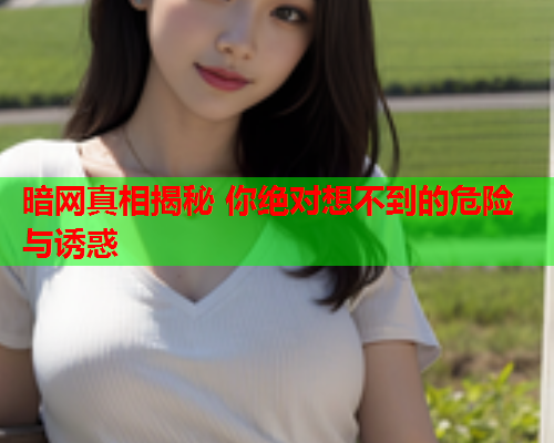 暗网真相揭秘 你绝对想不到的危险与诱惑