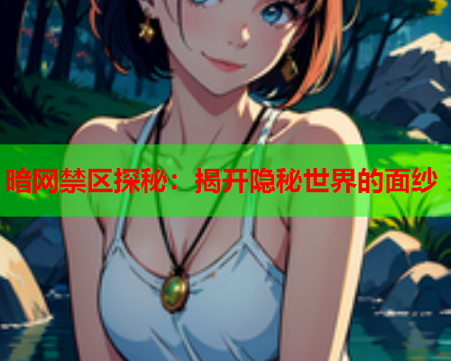 暗网禁区探秘：揭开隐秘世界的面纱