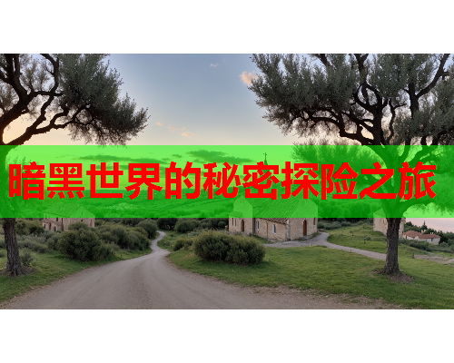 暗黑世界的秘密探险之旅