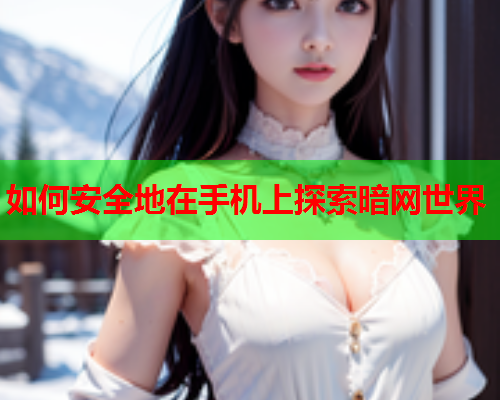 如何安全地在手机上探索暗网世界
